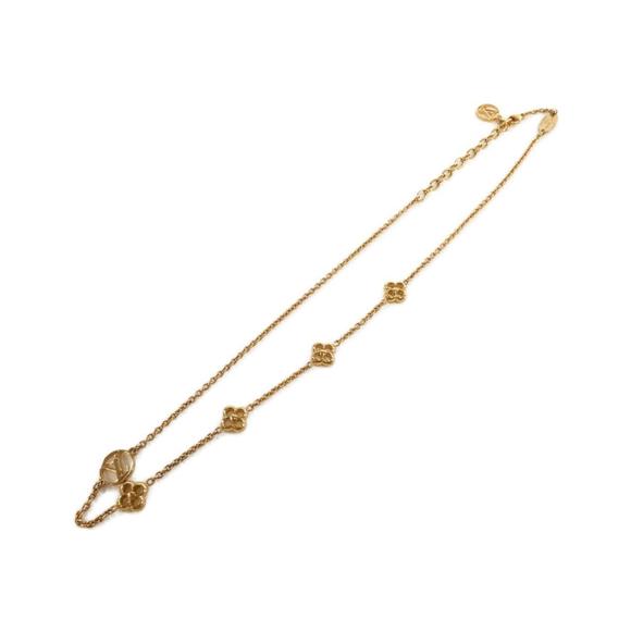 LOUIS VUITTON Gold Necklace - Picture 1 of 4